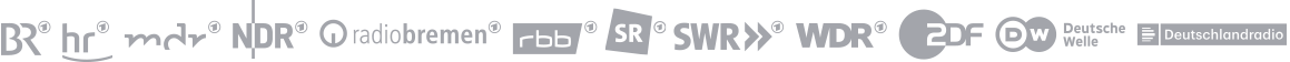 Logos der Rundfunkanstalten